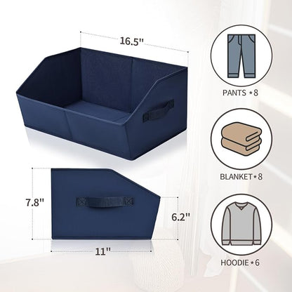 Closet Baskets for Shelves Trapezoid - Image 7