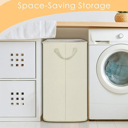 SNIGJAT Large Laundry Hamper, Tall Laundry Hamper - Image 5