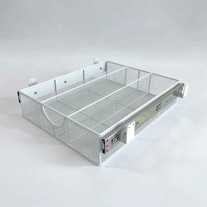 Pull Out Closet Drawer for Clothes | Sliding Wire Basket for Wardrobe Cabinets by Unknown