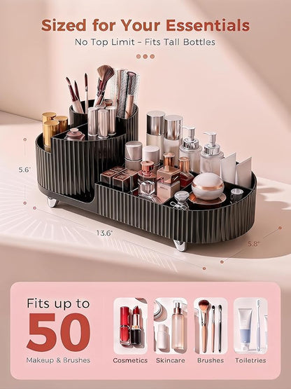 Booklov Rotating Makeup Caddy Organizer - Image 2