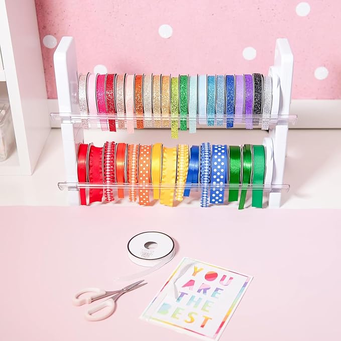 ArtBin Ribbon Storage Rack | Ribbon Spool Holder | Ideal - Image 2