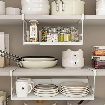 Expandable Under Cabinet Shelf Organizer - Image 7