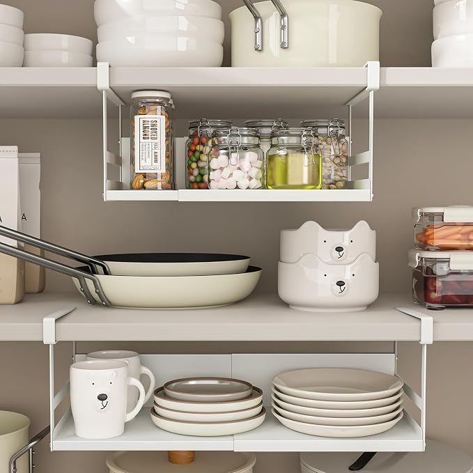 Expandable Under Cabinet Shelf Organizer - Image 7