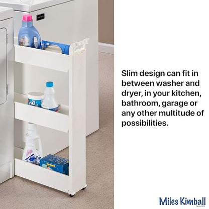 Miles Kimball Slim Storage Cart - Image 7