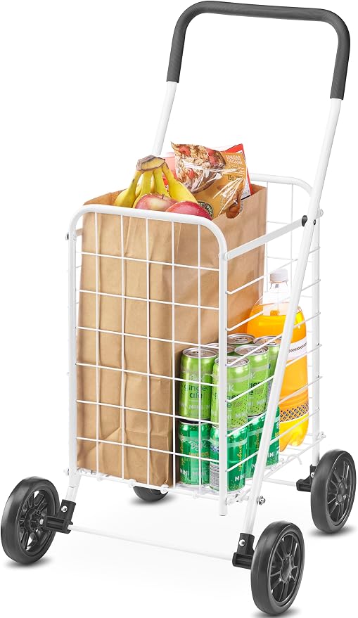 Whitmor Folding Utility Shopping Cart - Image 2