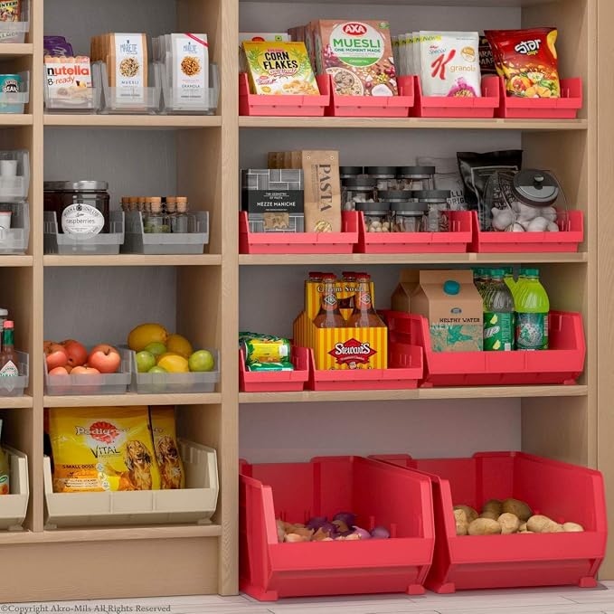 Akro-Mils 30164 Plastic Shelf Bins, Heavy Duty Storage Bins - Image 5