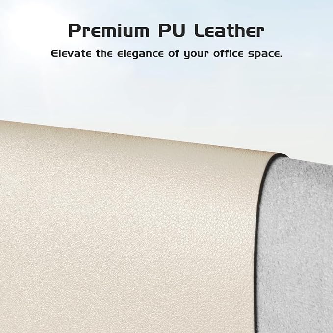 Aothia Leather Desk Pad Protector, Office Mat, Large Mouse Pad, Laptop Pad - Image 2