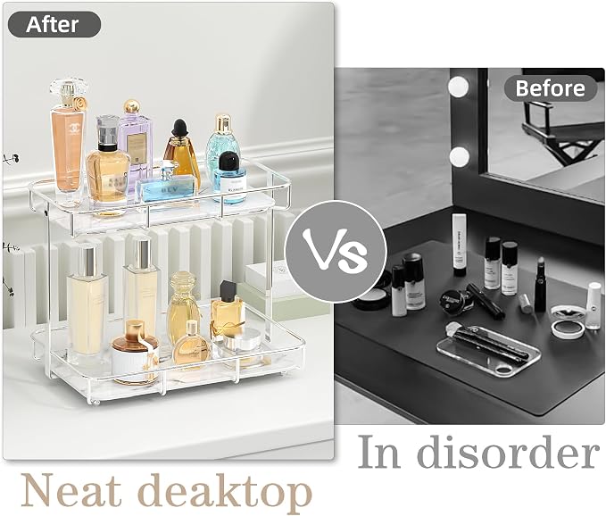 Bathroom Organizer Countertop Perfume Organizer Makeup Organizer Cosmetics - Image 4