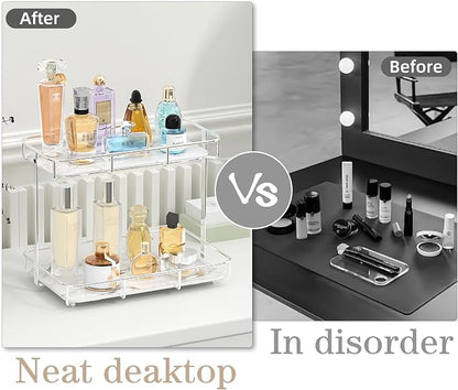 Bathroom Organizer Countertop Perfume Organizer Makeup Organizer Cosmetics - Image 4
