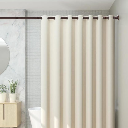 CorkLatta Bronze Shower Curtain Rod 31 to 68 Inch, 1 Inch Diameter Adjustable - Image 7