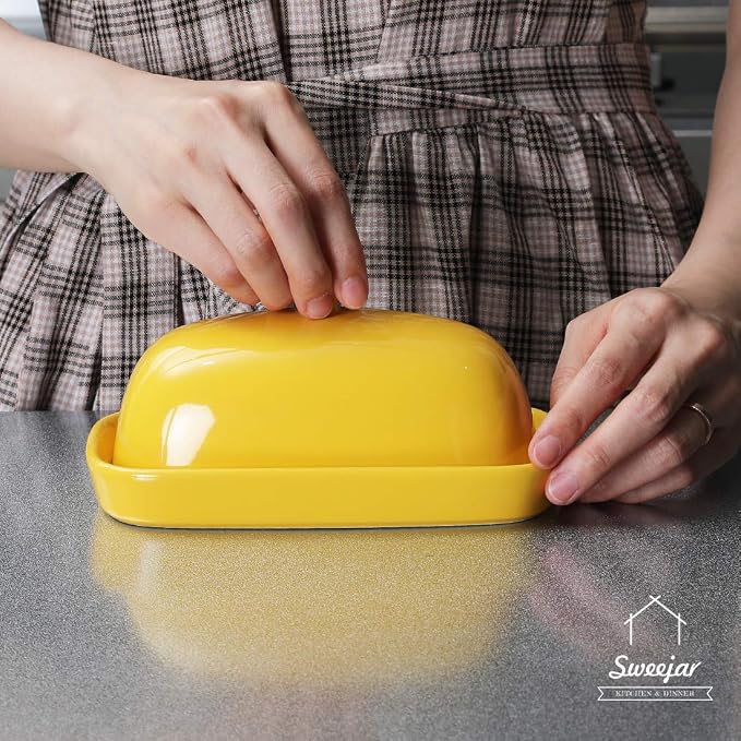 Sweejar Ceramic Butter Dish - Image 7