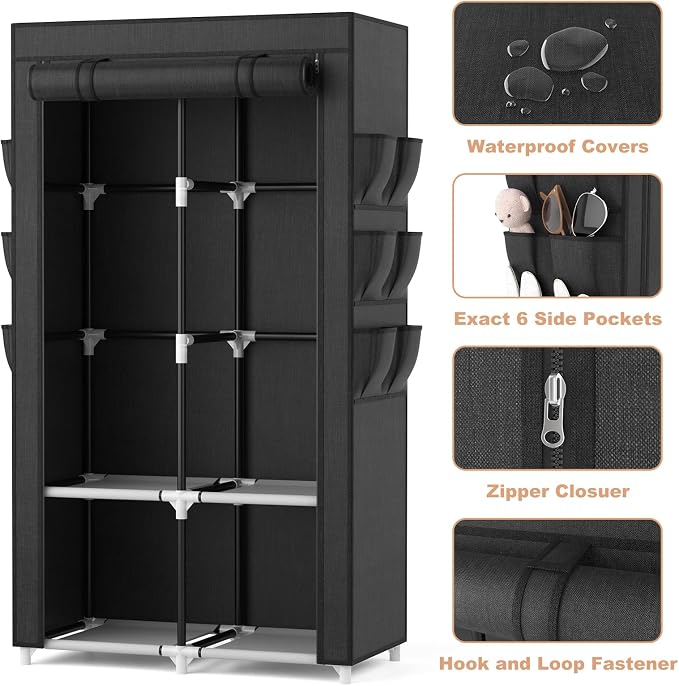 VTRIN Portable Closet Wardrobe Closet - Image 4