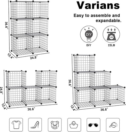 C&AHOME Wire Cube Storage, 6 - Image 3