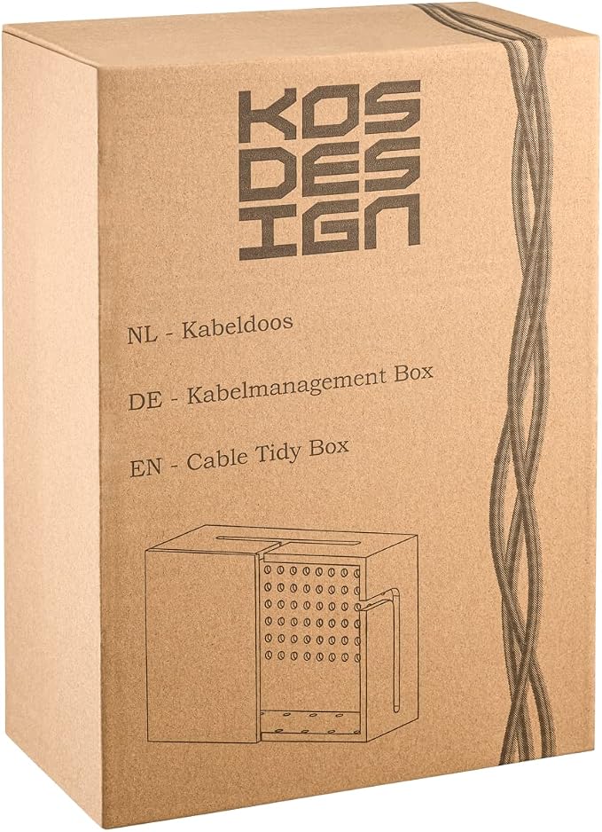 Bamboo Cable Management Box - Image 8