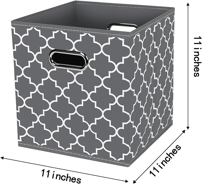 Fabric Cloth Storage Bins, Fabric Cube Organizer - Image 2