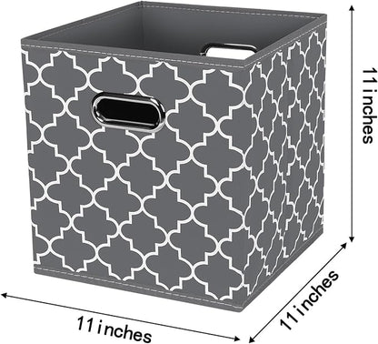 Fabric Cloth Storage Bins, Fabric Cube Organizer - Image 2