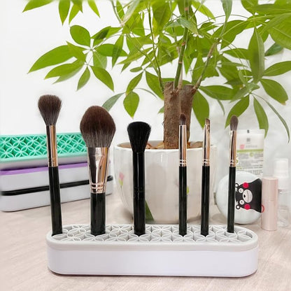 TANG SONG 1 PC Silicone Make up Brush Holder Cosmetic Storage Box Desktop - Image 4