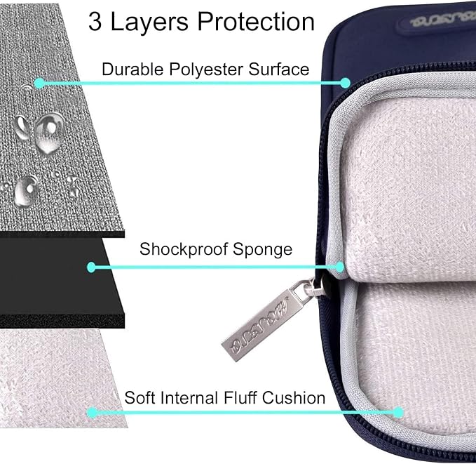 MOSISO Laptop Case 13.3 inch, 13-13.3 inch Laptop Sleeve Compatible - Image 3