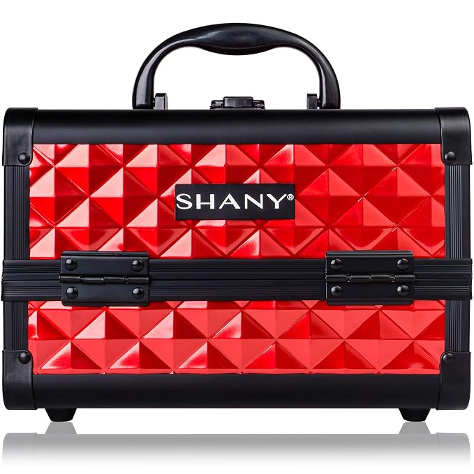 SHANY Chic Makeup Train Case Cosmetic Box Portable Makeup Case Cosmetics Beauty by SHANYCosmetics