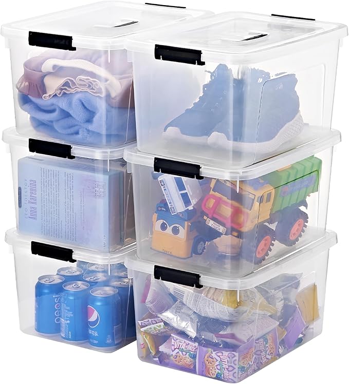 19 Quart Plastic Storage Bins - Image 3