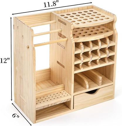 Wooden Art Supply Organizer - Image 2