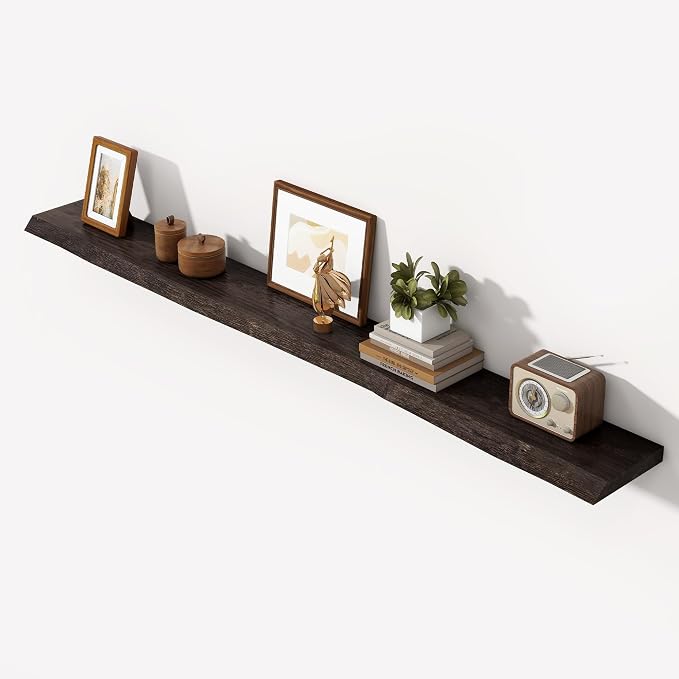 Axeman 72 inch Extra Long Floating Shelves by Axeman