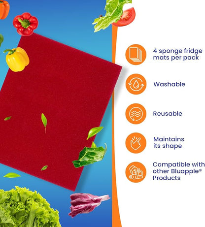 Bluapple FreshMats, Refrigerator Bin Liner, Fridge Drawer Mats, Crisper Life - Image 8