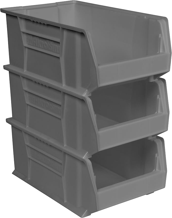 Akro-Mils 30281 Super-Size AkroBins Plastic Storage Bins, Space-Saving - Image 6