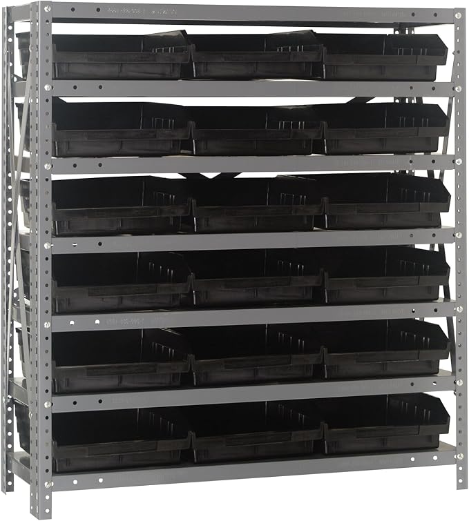 Quantum Storage Systems 1239-109BK Steel Shelving Unit by QuantumStorageSystems