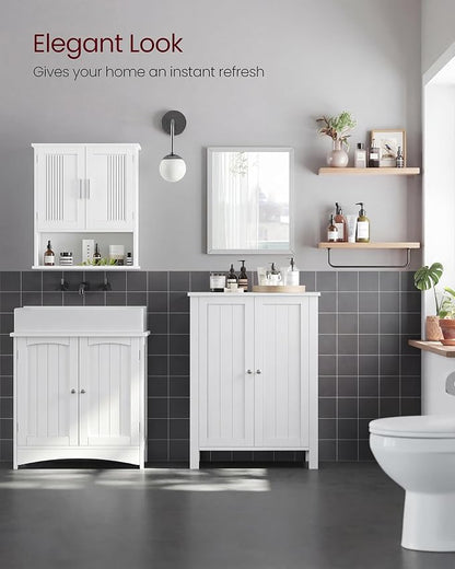 VASAGLE Floor Storage Cabinet, Freestanding Storage Unit - Image 8