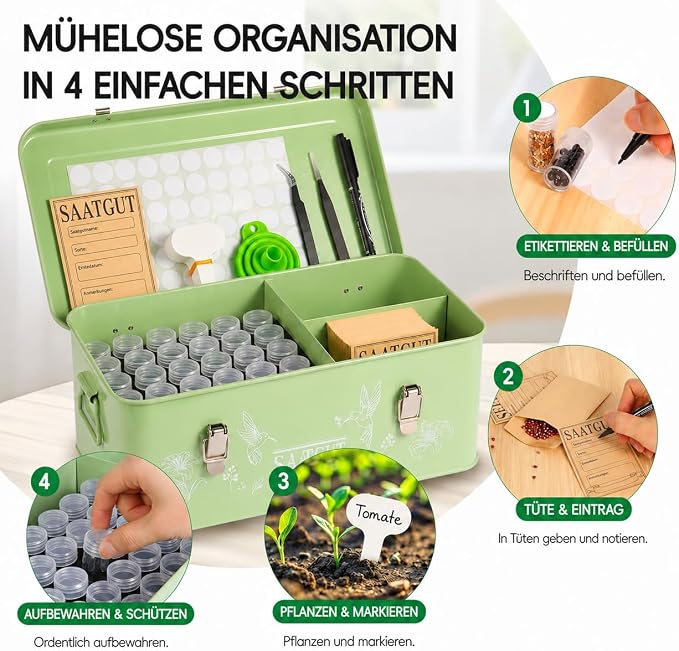 60 Slots Seed Organizer Storage Box - Image 8