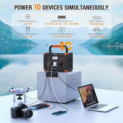 500W Portable Power Station - Image 5