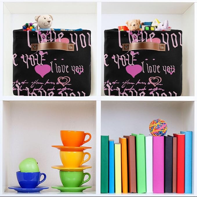 ZAZYXTJ Goth Text Storage Basket - Image 6