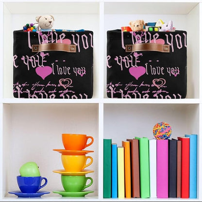 ZAZYXTJ Goth Text Storage Basket - Image 6