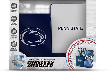 SOAR NCAA Unisex Cell Phone Wireless Charging Stand and Desktop Organizer - Image 3