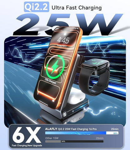 3-in-1 Charging Station for Multiple Devices Compatible - Image 2