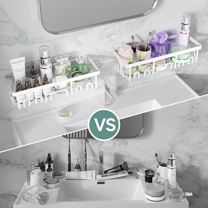 Veken Shower Caddy 3-Pack, Advanced Rustproof Design, No Drilling Adhesive - Image 6