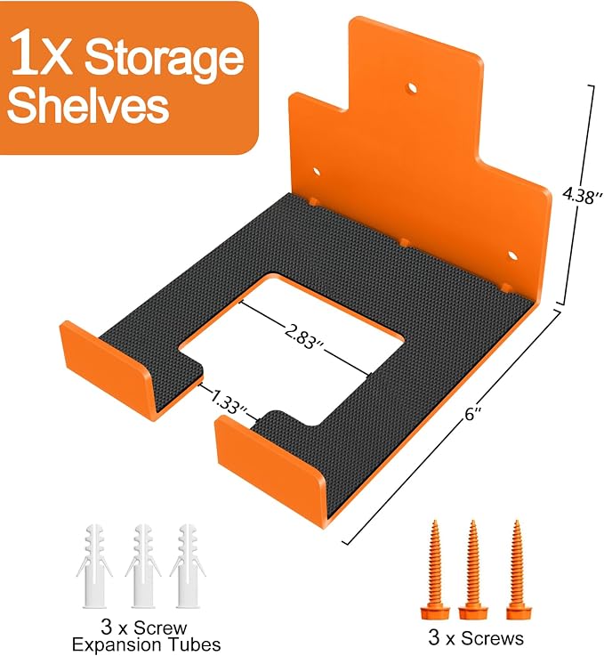 Heavy Duty Garage Organizer Weed Eater Hanger, Trimmer Rack Weed Wackers Holder - Image 8