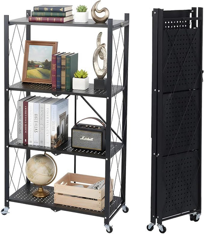 4 Tier Foldable Storage Shelf by Unknown