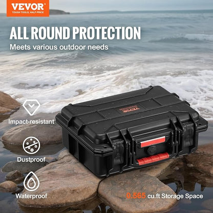 VEVOR Weatherproof Hard Case, Heavy Duty Protective Dry Box - Image 2