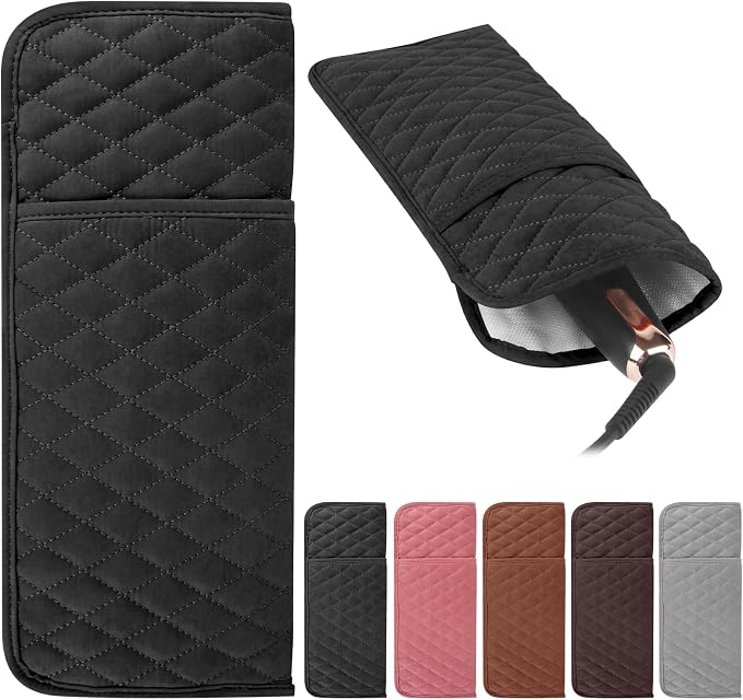 Heat Resistant Hair Tools Organizer Bag Portable Travel Storage Cover Pouch by WRORUNER