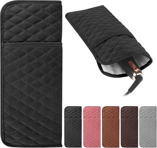 Heat Resistant Hair Tools Organizer Bag Portable Travel Storage Cover Pouch by WRORUNER