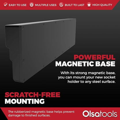 Olsa Tools Magnetic Socket Organizer - Image 5