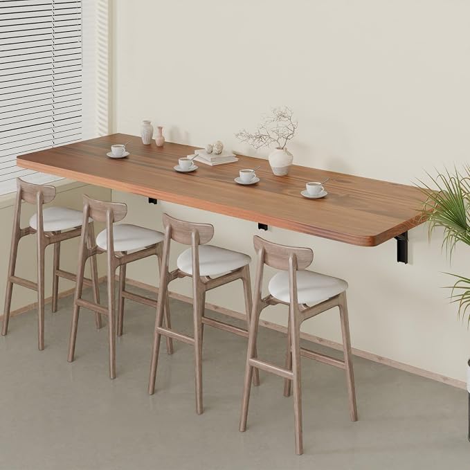 IAE Floating Wall Mounted Folding Table Desk - Image 4