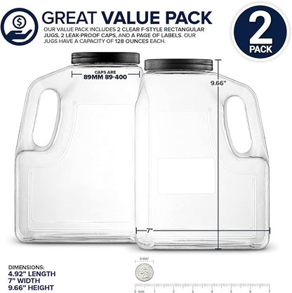 Stock Your Home Wide Mouth Gallon Jugs - Image 3