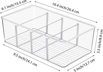 Vtopmart 8 Pack Food Storage Organizer Bins, Cabinet Organization and Storage - Image 3