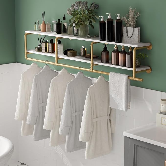 ORSENIGO Industrial Pipe Clothing Rack - Image 7