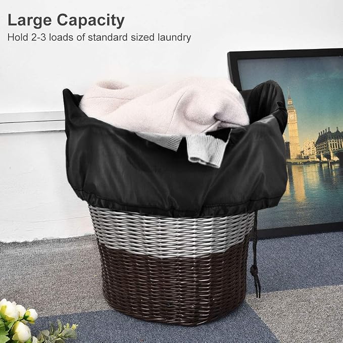 2 Pack Heavy Duty Large Laundry Bag 28x45 inch Extra Hamper Bag Dirty Clothes - Image 5