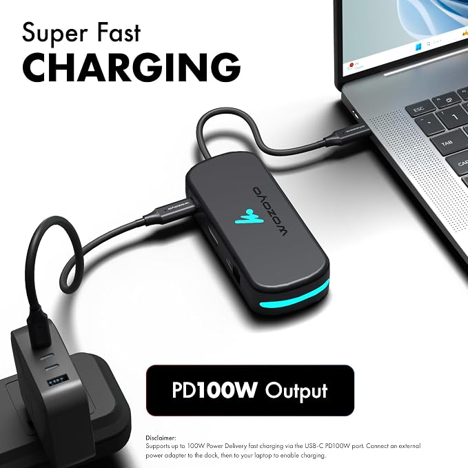 Type C 6 in 1 Wozoyo Docking Station - Image 6