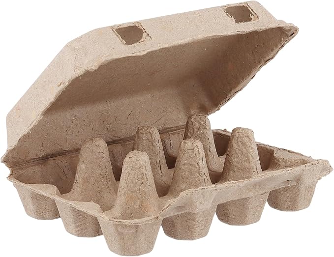 60 Pack 12 Count Quail Egg Cartons, Paper Pulp Quail Egg Holders, Bulk Quail - Image 5